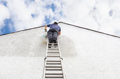 Peinture extérieure à Liesle — façades et ravalement